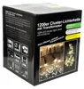 1200er Cluster-Lichterkette LEDs Innen und Außen warmweiß Produktbild-Vorschau 4