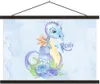 MuchoWow® Textilposter Dino - Kinderzimmer - Aquarell - Produktbild-Vorschau 1