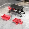 HOMCOM Werkstatthocker mit Rollen abnehmbar Sitz, Produktbild-Vorschau 3