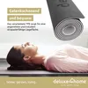 deluxe4home® Yogamatte Gymnastikmatte Schwarz I Fitness Produktbild-Vorschau 2