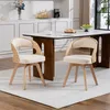 Lot de 2 chaises de salle à manger en bois, avec assises Voir les images du produit 9
