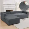 Dicke Sofabezug Ecksofa L Form Jacquard Stretch Sofa Produktbild-Vorschau 11