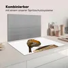 KitchenYeah© Herdabdeckplatte Rotkehlchen - Vogel - Holz , Produktbild-Vorschau 3