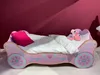 Kinderbett Prinzessin Kutsche Lila Glanz 90x200 cm Produktbild-Vorschau 3