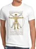 style3 Vitruvianischer Motorradfahrer Herren T-Shirt biker Produktbild-Vorschau 1