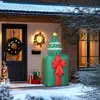 Outsunny Aufblasbar Beweglich Weihnachtsmann aus Produktbild-Vorschau 9