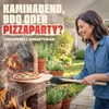 Grillhandschuh aus Rindspaltleder – hitzebeständig mit Produktbild-Vorschau 5