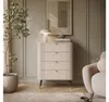 Kommode YVETTE, 78 cm hoog, in de kleur kasjmír, met 4 Productafbeelding-voorbeeld 2