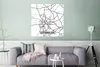 MuchoWow® Poster Gütersloh - Karte - Stadtplan 75x75 cm - Produktbild-Vorschau 5