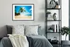MuchoWow® Gerahmtes Poster Strand - Meer - Sonne - Palme Produktbild-Vorschau 2
