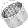 Küche Spüle Sieb mit Griff 304 Edelstahl Spüle Drain Deep Produktbild-Vorschau 1
