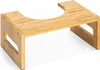 Navaris Bambus Toilettenhocker WC Hocker - Toiletten Produktbild-Vorschau 1