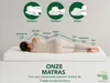 Ergonomische koudschuimmatras met 7 zones | 140 x 200 cm | Productafbeelding-voorbeeld 6