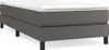 Struttura letto grigia 90x200 cm in Pelle finta Anteprima dell’immagine prodotto 1