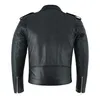 Bohmberg Herrenlederjacke aus Vollnarbenleder Schwarz-Heavy Produktbild-Vorschau 5