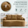 STILVORA Zweisitzer-Sofaset im geschwungenen Produktbild-Vorschau 6