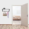 Relaxdays 10032058, Nástěnný, Ocel, 5 hák/háky, Černá, Kov, Náhled obrázku produktu 2