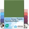 etérea Comfort Jersey Topper lenzuolo teso Cactus 180x200 - Anteprima dell’immagine prodotto 1