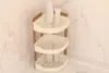 Rohový stojací organizér do sprchy NATUREO, 29 x 22 x 45 cm Náhled obrázku produktu 5