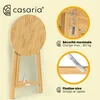 CASARIA® Mange Debout Table Haute - Table Cuisine Ronde Voir les images du produit 4