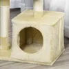 Pawhut PawHut Arbre à chat en sisal avec jouets pour chats Voir les images du produit 9