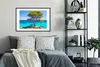 MuchoWow® Gerahmtes Poster Baum - Meer - Tropisch - Sommer Produktbild-Vorschau 2