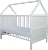 Babybett Kinderbett Juniorbett Bett Haus 140x70cm mit Produktbild-Vorschau 4