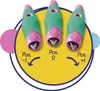 Three writing instruments with different tip positions labeled. Voir les images du produit
