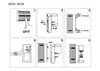 Medina plastikowa lampa ścienna typu downlight matowa biel Podgląd zdjęcia produktu 4