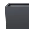 vidaXL Pflanzkübel Anthrazit 35x35x75 cm Stahl Produktbild-Vorschau 5