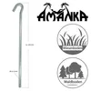 5 Dreikant Zeltheringe XL Erdnägel 230x6mm Bodenanker Produktbild-Vorschau 2