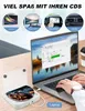 CD Player, Tragbarer Bluetooth CD-Player, Extern Universal Produktbild-Vorschau 4