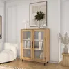 Vitrine Anne Anw-1D 2 2 Türiger Vitrinenschrank 103X126X40 Produktbild-Vorschau 3