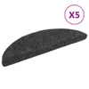 vidaXL Tappetini per gradini Autoadesivi 5 pezzi 56x17x3 cm Anteprima dell’immagine prodotto 7