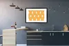 MuchoWow® MuchoWow® Gerahmtes Poster Birne - Farben - Produktbild-Vorschau 4