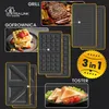 Extralink Opiekacz 3w1 Gofrownica Grill Sandwich 1000W Podgląd zdjęcia produktu 10