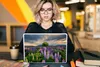 MuchoWow® Laptop Aufkleber Sticker Cover Blumenfeld - Produktbild-Vorschau 5