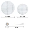 Lampions außen warmweiß 5er Set mit Batterie /Fernbedienung Produktbild-Vorschau 3