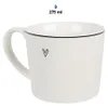 Tazza Clayre & Eef 275 ml Cuore in Vetroceramica bianca Anteprima dell’immagine prodotto 2