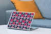 MuchoWow® Laptop Aufkleber Sticker Cover Blumen - Muster - Produktbild-Vorschau 4