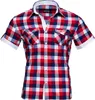 Reslad Herren Kurzarm Hemd Oceanside RS-7065 Rot XL Produktbild-Vorschau 2