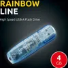 Intenso USB kľúč Rainbow Line modrý 4 GB Náhľad obrázku produktu 6