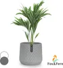 Fox & Fern Pot de Fleur Interieur et Extérieur, Jardinieres Voir les images du produit 1