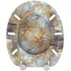 A toilet seat with a marble pattern. Náhľad obrázku produktu