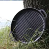 Ø36cm Gusseisenpfanne mit Deckel-Grillpfanne aus Gusseisen Produktbild-Vorschau 10