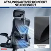 Bürostuhl ergonomisch mit Kopfstütze – Schreibtischstuhl Produktbild-Vorschau 7