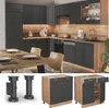 Küchenunterschrank Vicco Fame-Line Anthrazit-Gold 80 cm , Produktbild-Vorschau 5