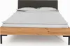 Bett Seiba 1 Sonderlänge 140x210 Kernbuche massiv Produktbild-Vorschau 2