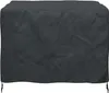 vidaXL Copridivano a tinta unita nero 113 x 113 x 73 cm Anteprima dell’immagine prodotto 5