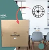 HSXL - Große industrielle Wanduhr aus Metall - 60 cm - Produktbild-Vorschau 6